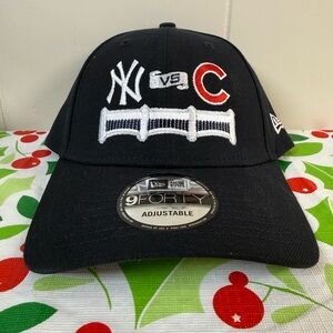 NWT New Era New York Yankees vs. Chicago Cubs Adjustable Hat
